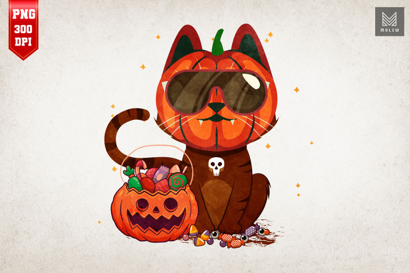 pumpkin-head-cat-halloween