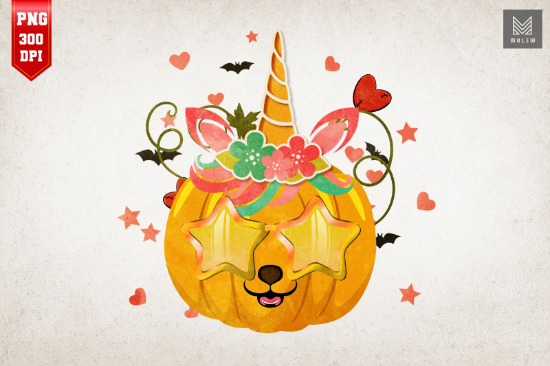 cat-halloween-pumpkin-with-horn
