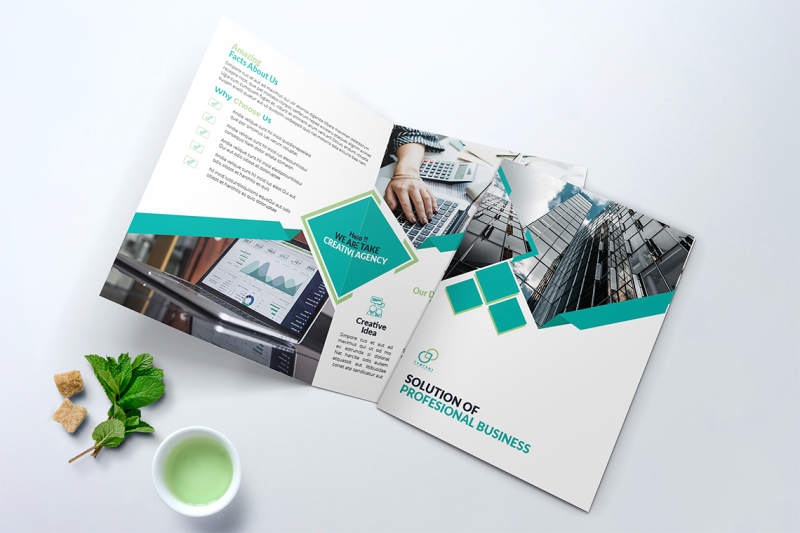 bifold-business-brochure-template