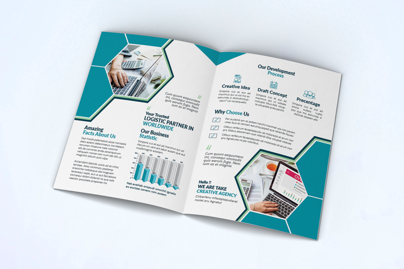 bifold-business-brochure-template