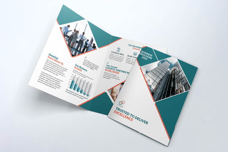 bifold-business-brochure-template