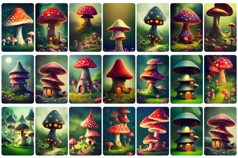 110-fantasy-magic-mushrooms-in-wonderland