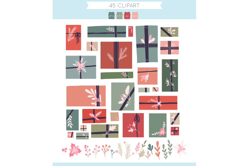 hygge-gift-boxes-set-of-seamless-patterns-cards-frames