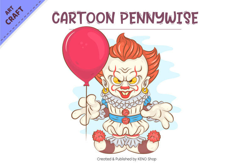 cartoon-pennywise-crafting-sublimation