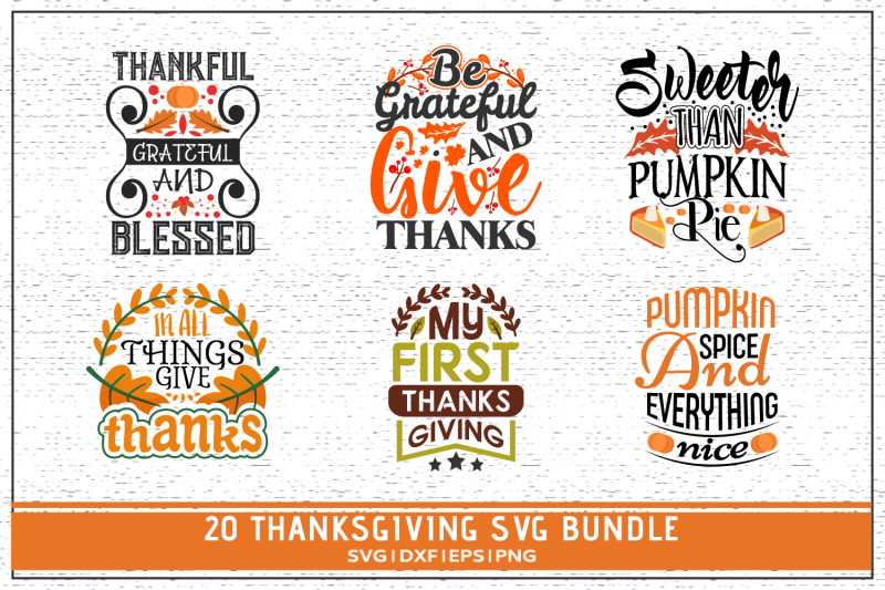 thanksgiving-typographic-svg-bundle