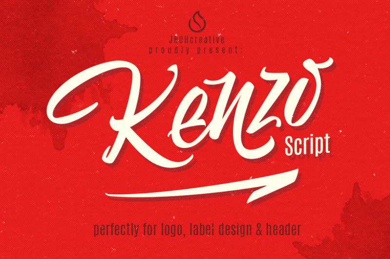 kenzo-script-swash