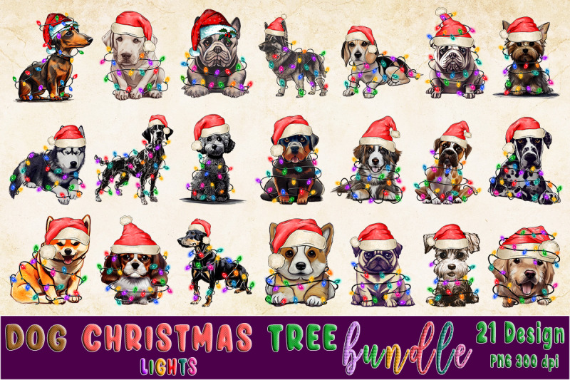 christmas-dog-clipart-bundle