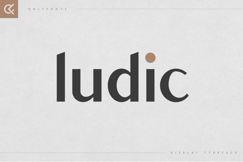 ludic-display-vintage-font