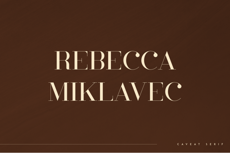 caveat-luxury-serif-typeface