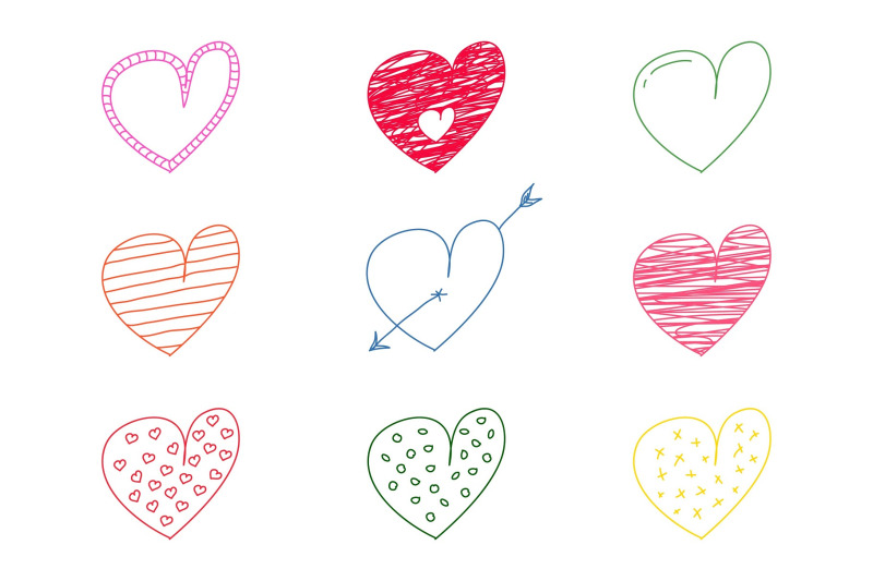 color-drawing-hearts-in-doodle-style
