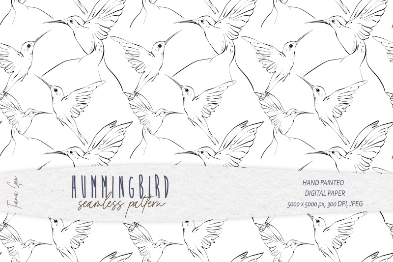 hummingbird-seamless-patterns-digital-paper-4-jpeg-files