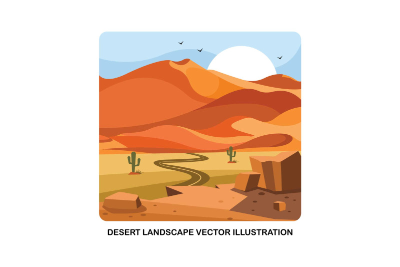 desert-landscape-vector-illustration