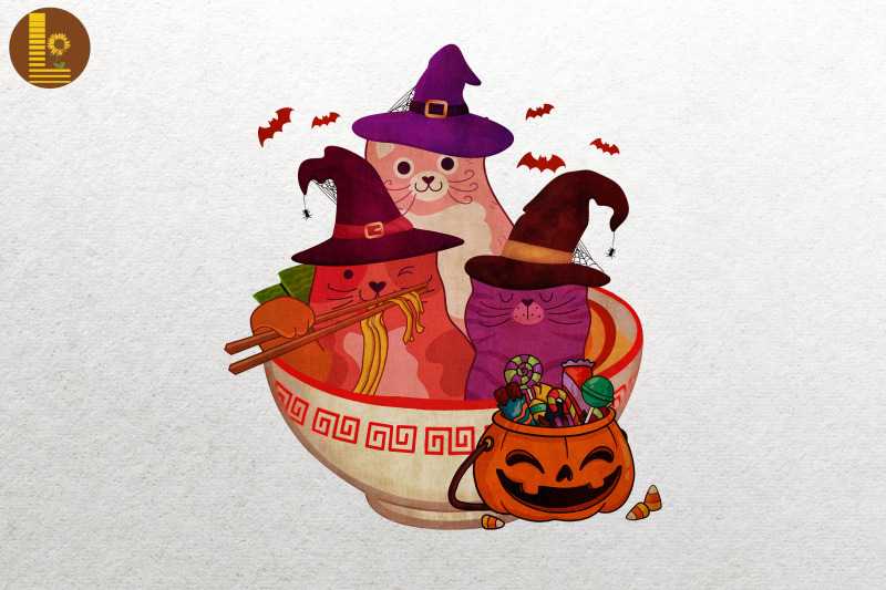 witch-cats-love-ramen-cute-halloween