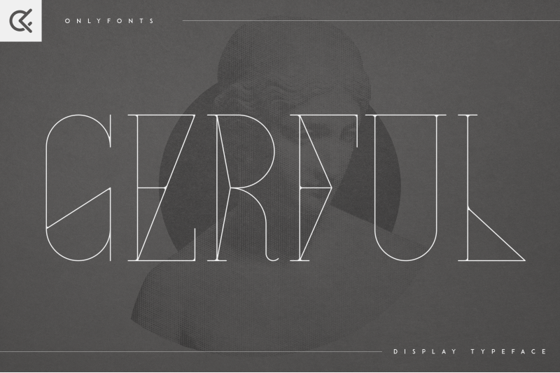 gerful-creative-display-typeface