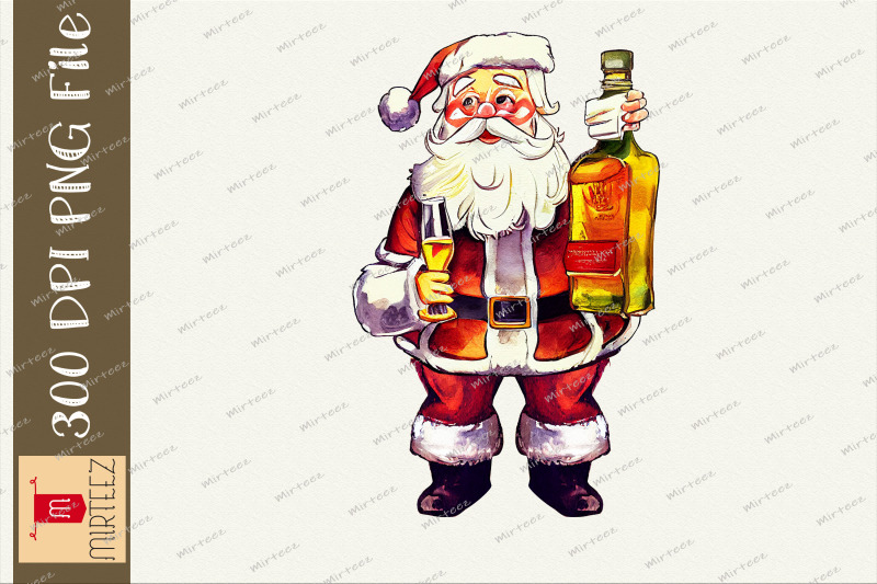 santa-claus-with-wine-christmas