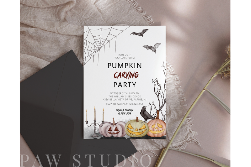 halloween-pumpkin-carving-party-invitation-template-autumn-holiday-edi