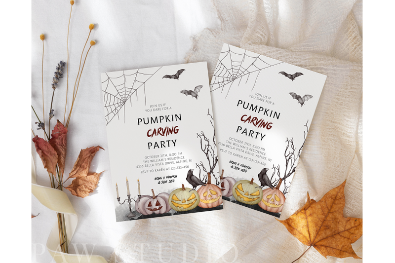 halloween-pumpkin-carving-party-invitation-template-autumn-holiday-edi