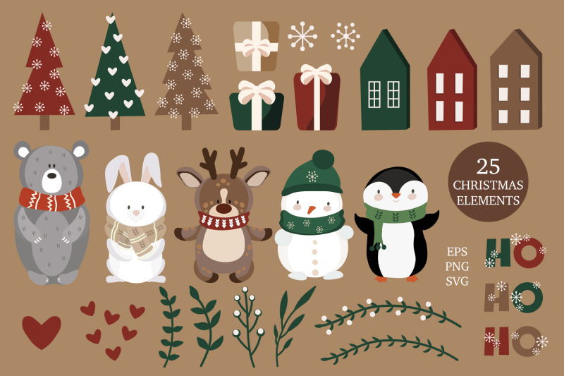 cute-christmas-animals-clipart