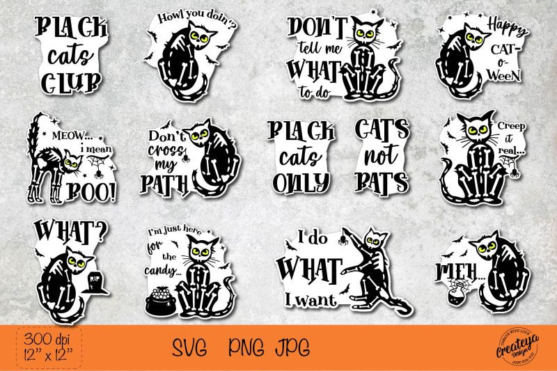 halloween-stickers-svg-halloween-sticker-bundle-sticker-sheet-black