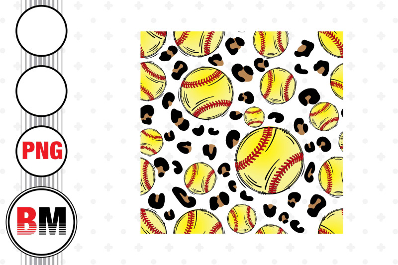 softball-leopard-pattern-png-files