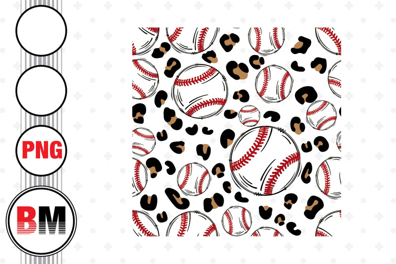 baseball-leopard-pattern-png-files