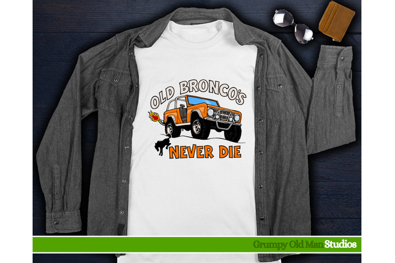 cartoon-classic-4x4-suv-with-open-top-old-broncos-never-die