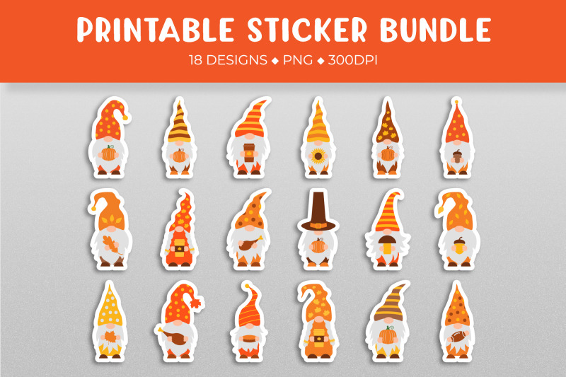 fall-gnomes-sticker-bundle-autumn-stickers-printable