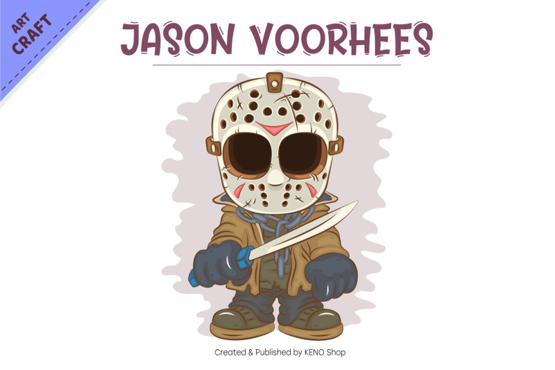 halloween-mascot-jason-voorhees-t-shirt