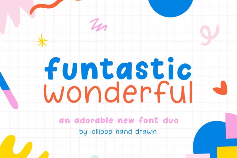 funtastic-wonderful-font-duo-font-duo-canva-fonts-procreate-fonts