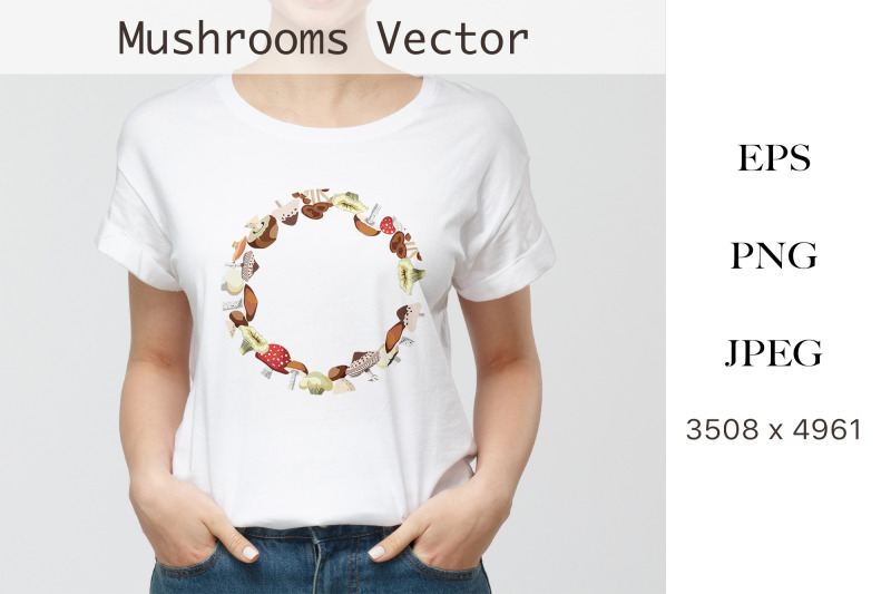 sublimation-tshirt-designs-mushroom