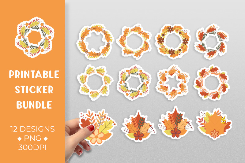 fall-wreaths-and-bunches-sticker-bundle-autumn-stickers-printable
