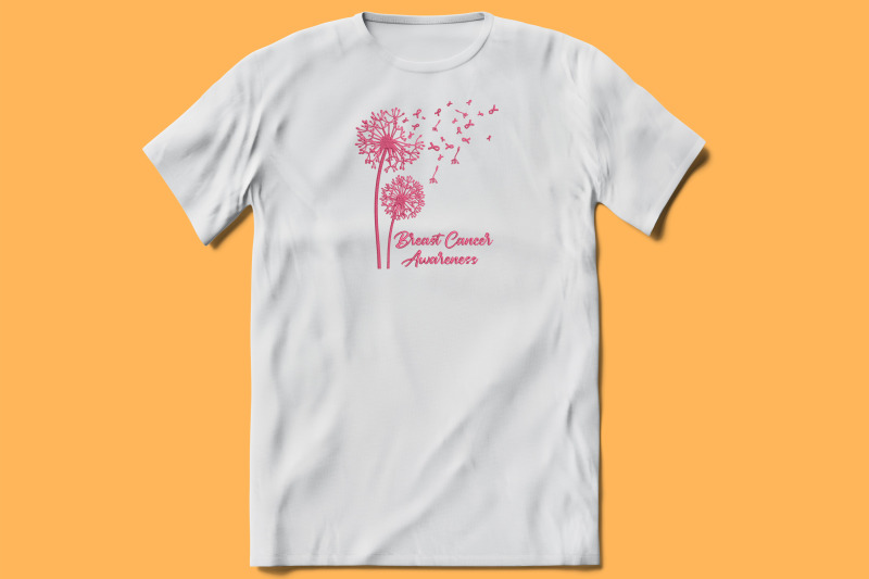 dandelion-breast-cancer-awareness-embroidery