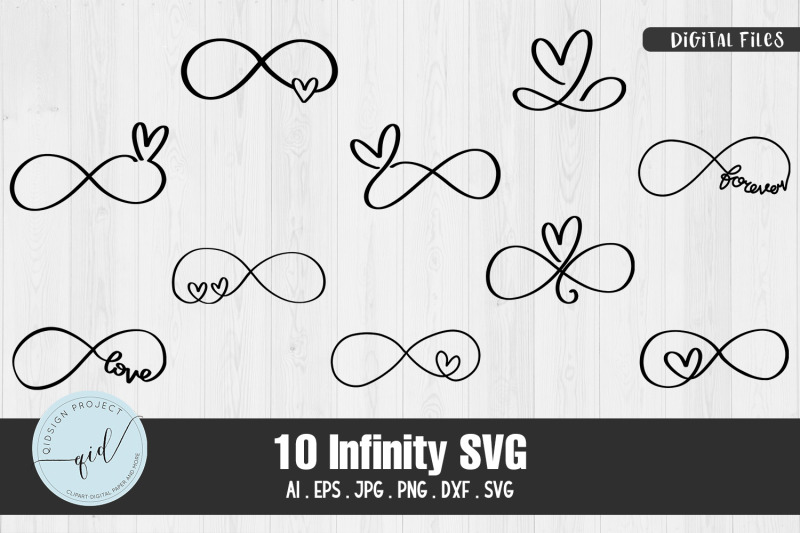 infinity-svg-10-variations