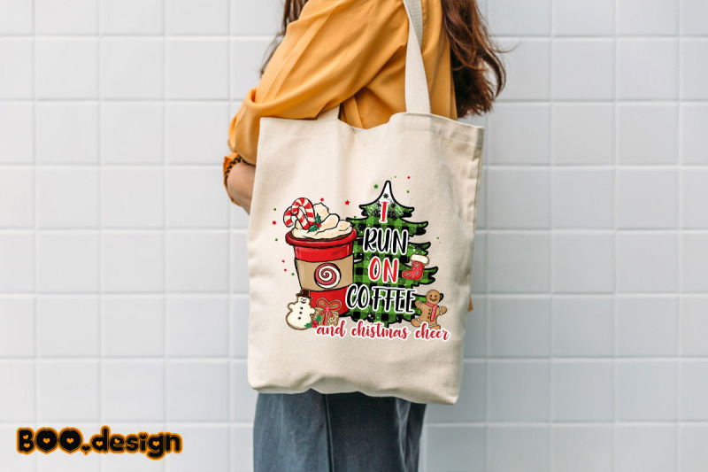 i-run-on-coffee-and-christmas-cheer-graphics