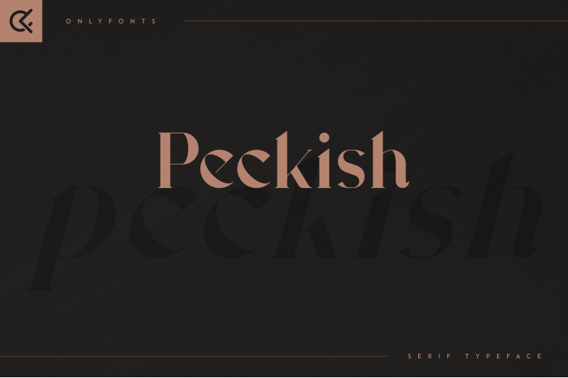 peckish-bold-serif-typeface