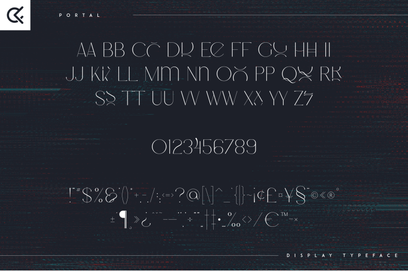 portal-display-typeface