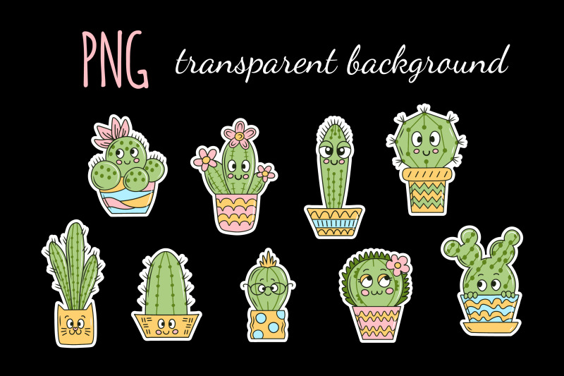 cute-cacti-stickers