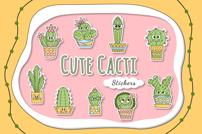 cute-cacti-stickers