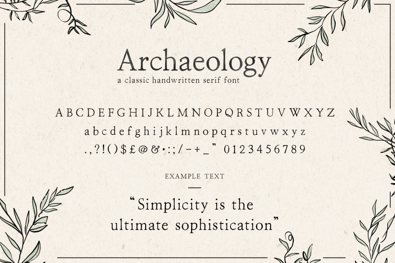 archaeology-font-serif-fonts-classic-fonts-wedding-fonts