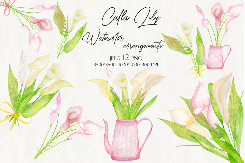 watercolor-calla-lily-clipart-set