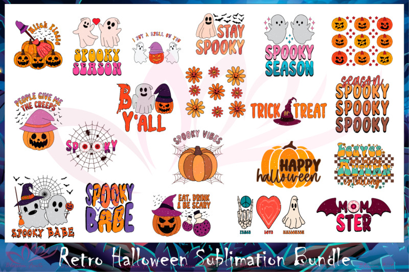 retro-halloween-sublimation-bundle