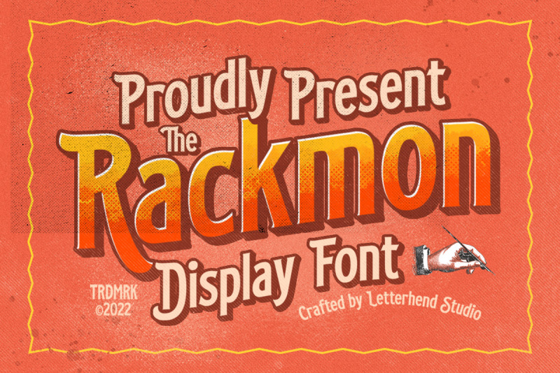 rackmon-vintage-display-font