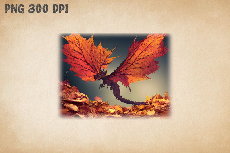 autumn-leaves-dragon