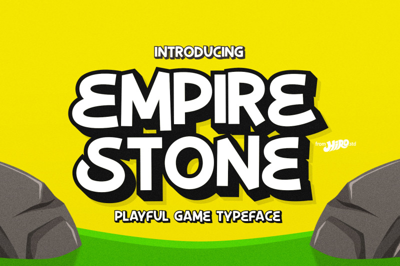 empire-stone-playful-game-typeface