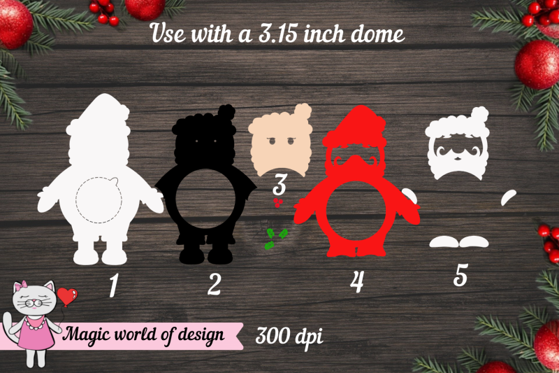 santa-claus-candy-dome-ornament-sweet-holder-design-svg