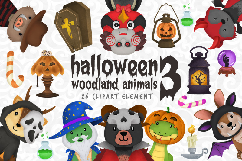 halloween-woodland-animals-3