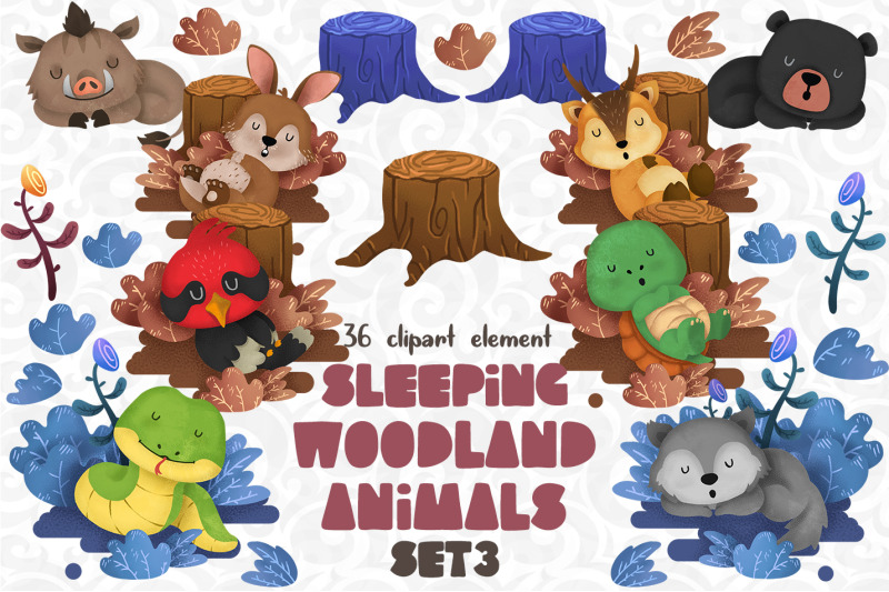 sleeping-woodland-animals-3
