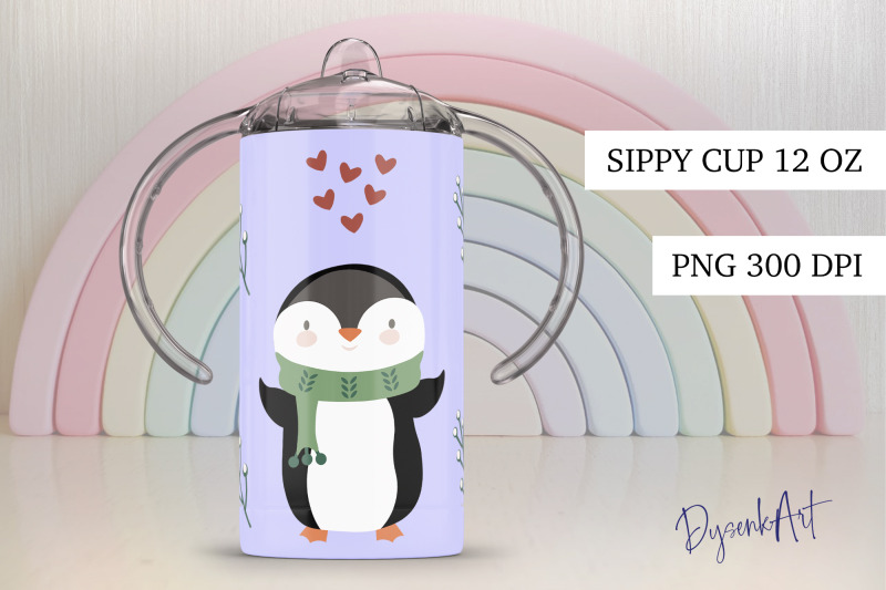 sippy-cup-sublimation-penguin-png