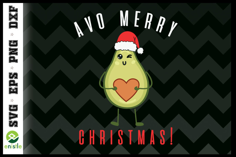 avo-merry-christmas-avocado-svg