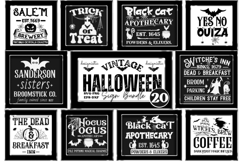 vintage-halloween-sign-bundle